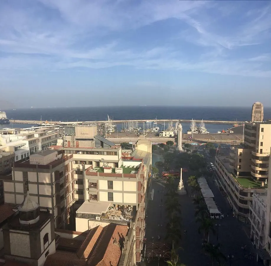 Apartamento Vacacional panorámica al mar centro Santa Cruz